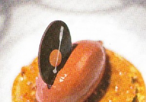 Decadent Mocha Cream Dessert: Spiced Ganache, Chocolate Nibs Crunch & Silky Caramel Sauce