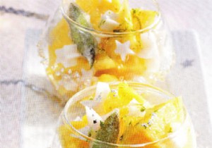 Exotic Pineapple and Almond Milk Jelly Stars: A Tropical Delight