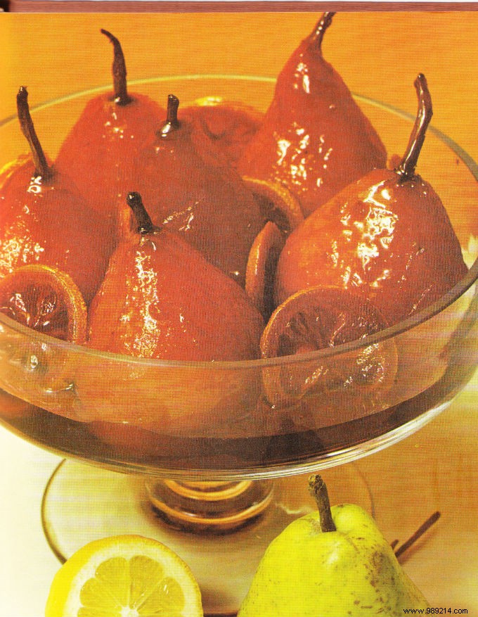 Wine-Poached Pears: A Timeless Dessert from Larousse s 100 Best