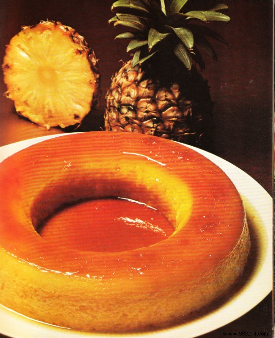Exotic Pineapple Flan: Tropical Custard Dessert Recipe