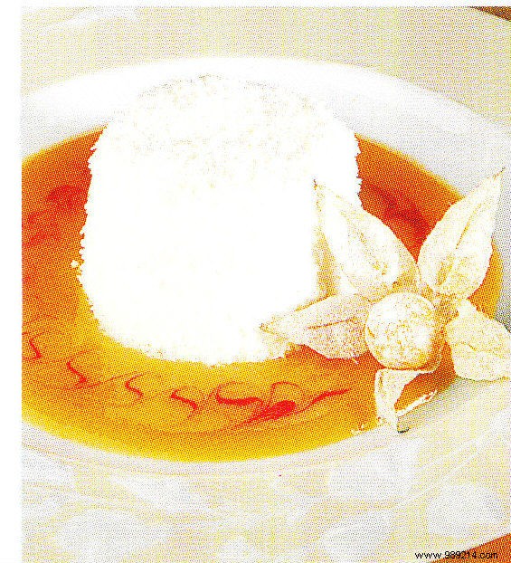 Elegant Blancmange with Raspberry Coulis: Authentic École Lenôtre Recipe