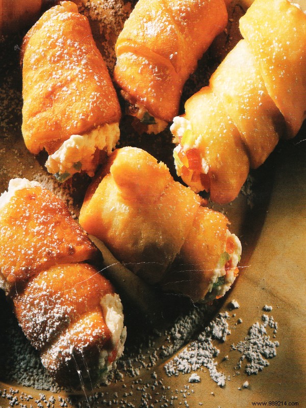 Chef Hubert s Candied Fruit Rolls: Crispy Puff Pastry Delight