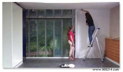 The Monoblock: Effortless One-Piece Panoramic Wallpaper