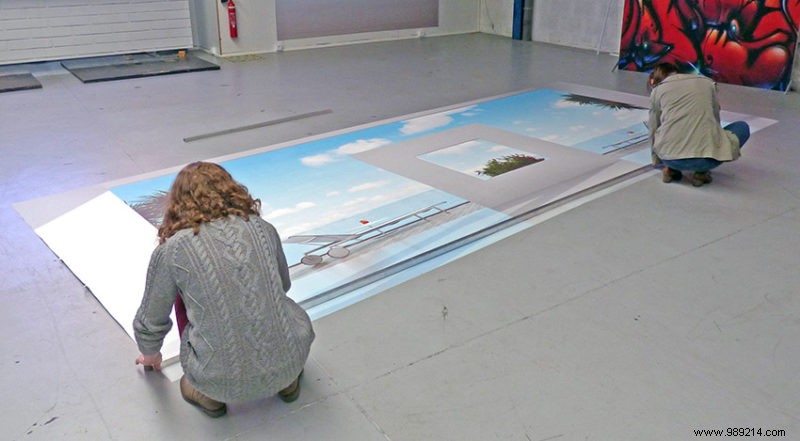 Scenolia s New Office Transformation: Expert Insights on Custom Wall Decor Installation