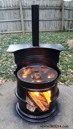 How to Build a DIY Garden Barbecue: Metal Drum or Firebrick Options