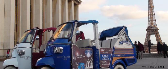 Thai Tuk-Tuks Bring Bangkok Vibes to Paris Streets