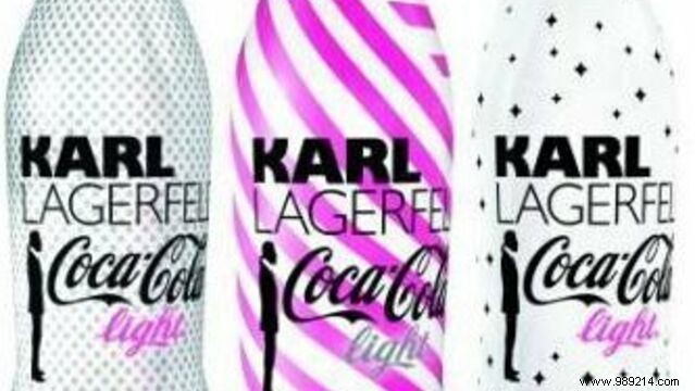 Karl Lagerfeld Unveils Three Exclusive Designs for Coca-Cola Light Bottles