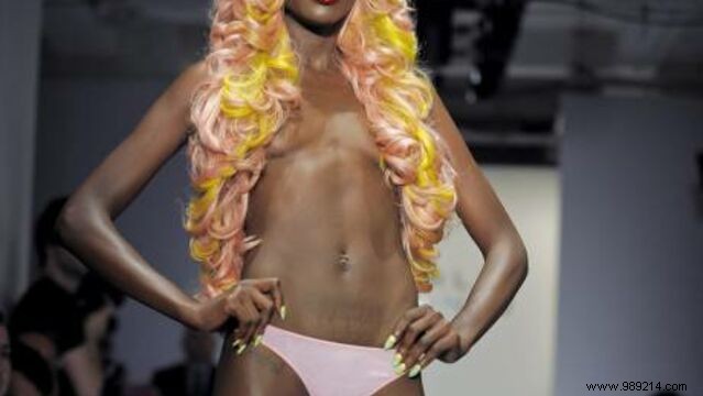 Charlie Le Mindu s Bold Nude Model Parade Closes London Fashion Week 2010 – In Pictures