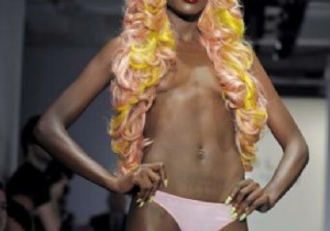 Charlie Le Mindu s Bold Nude Model Parade Closes London Fashion Week 2010 – In Pictures