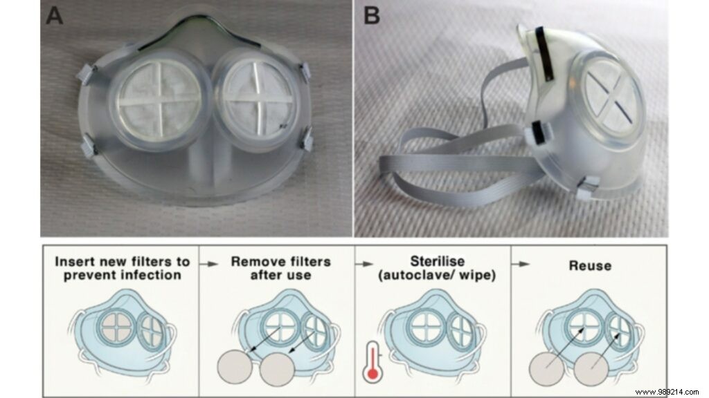 MIT Engineers Prototype Reusable Silicone N95 Mask for Superior Comfort and Durability