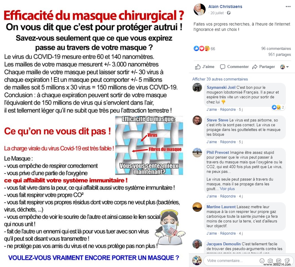 Debunking the Myth: Are Surgical Mask Pores Too Large for SARS-CoV-2? Experts Weigh In