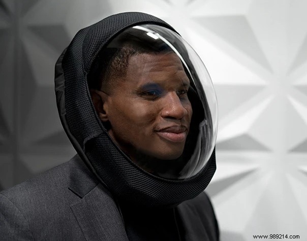 COVID-19 Protection: MicroClimate s  Air  Space Helmet as a Mask Alternative