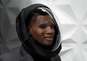 COVID-19 Protection: MicroClimate s  Air  Space Helmet as a Mask Alternative