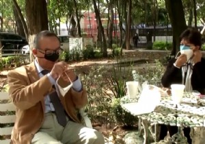 Mexican Scientists Propose  Nose Mask  to Curb COVID-19 Transmission During Meals