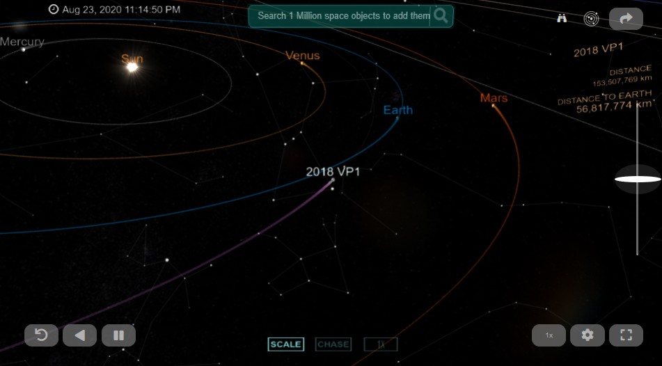 Fact Check: No Real Threat from Asteroid 2018 VP1 Hitting Earth in November 2020