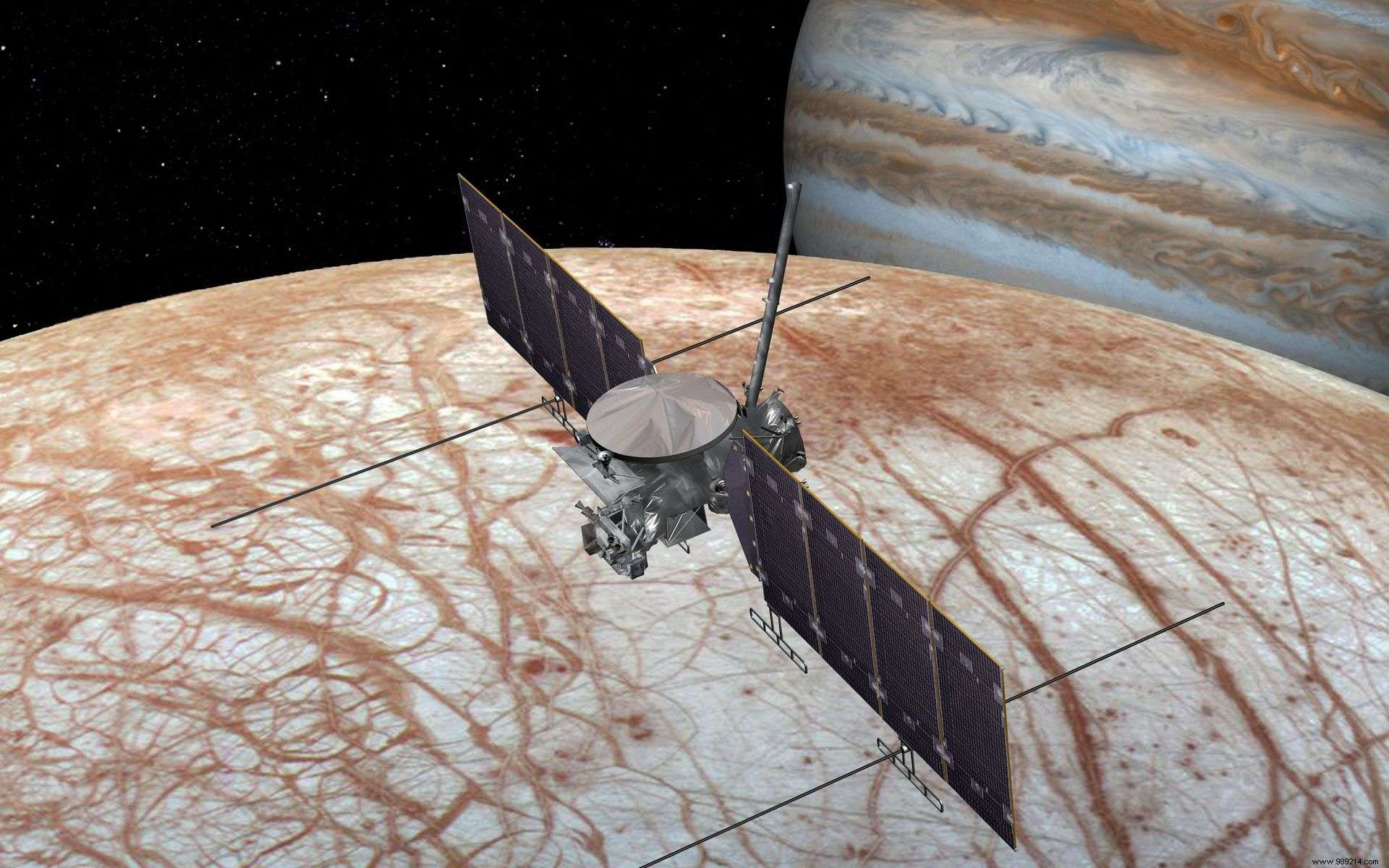 NASA Unveils Stunning Poster for Europa Clipper Mission to Probe for Life on Jupiter s Moon