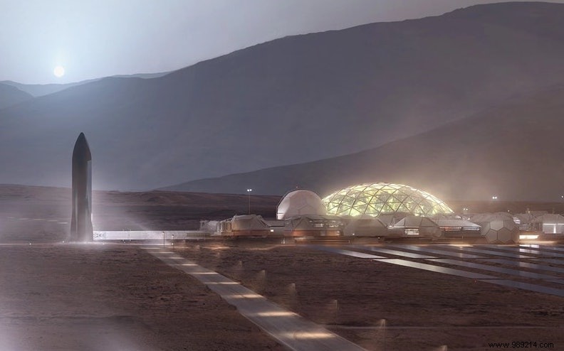 Elon Musk: First Mars Settlers Will Live Under Glass Domes, Terraforming Later