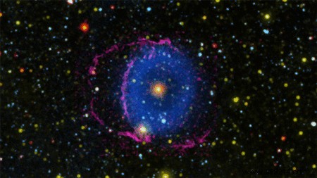 Astronomers Crack 16-Year Mystery of the Blue Ring Nebula: A Stellar Merger Unveiled