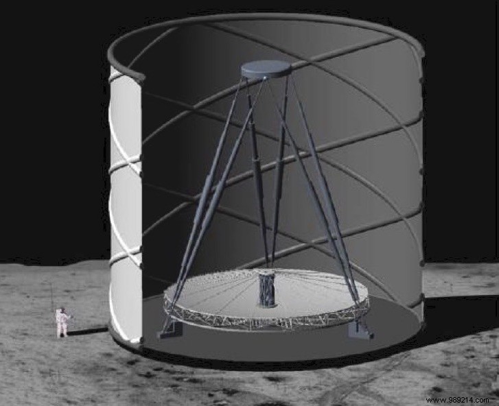 Astronomers Propose Giant Lunar Liquid Mirror Telescope to Detect the Universe s First Stars