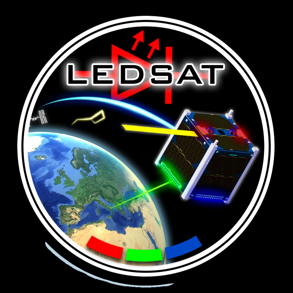 LED-Equipped CubeSat: Enhancing Orbital Tracking and Collision Avoidance