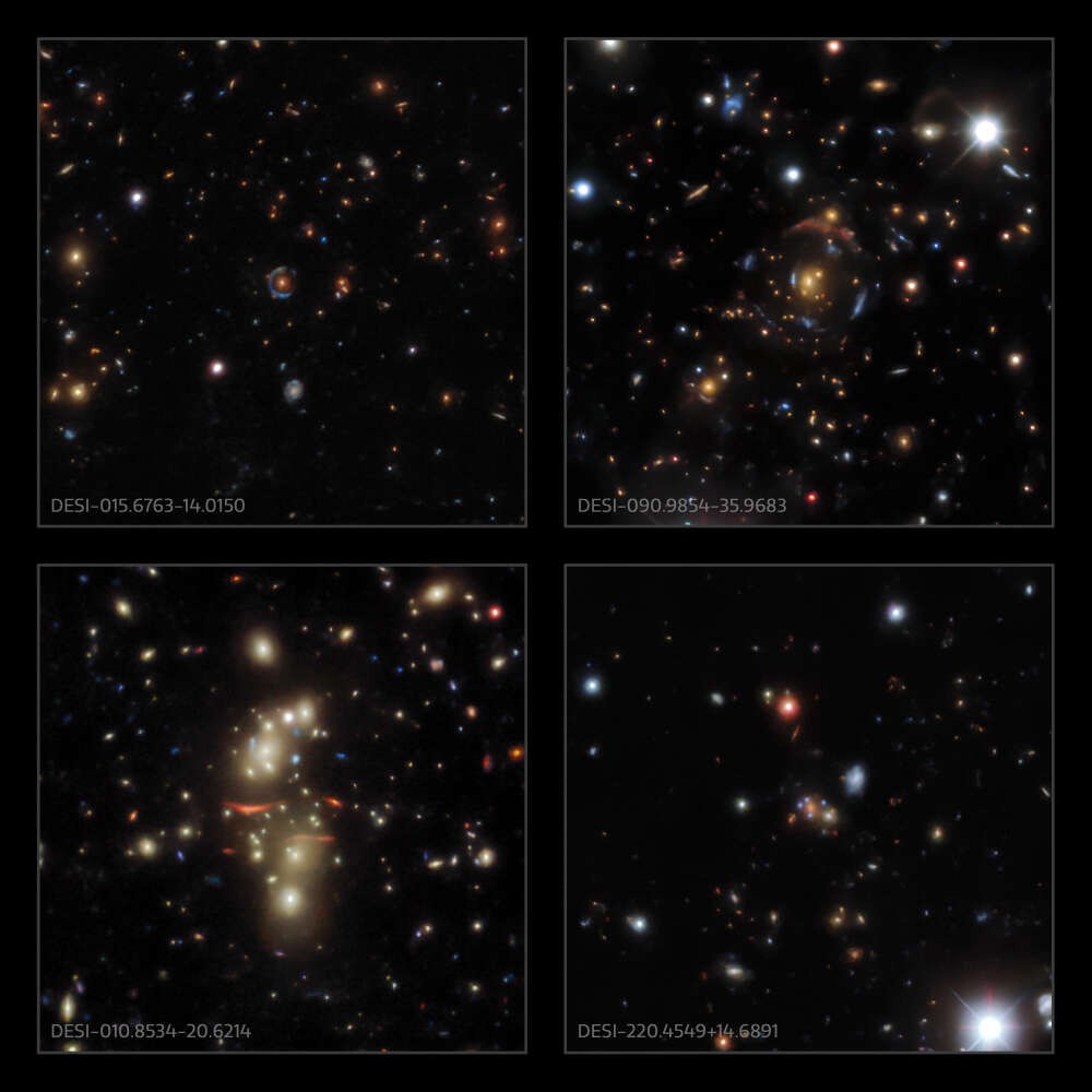 AI Breakthrough Doubles Known Gravitational Lenses in DESI Data Analysis