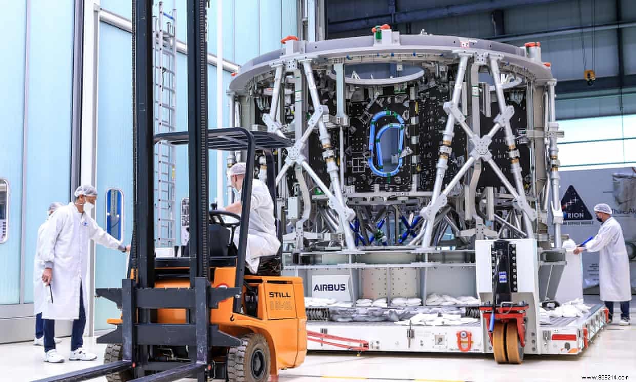 ESA Awards Airbus Contract for Three Additional European Service Modules for Artemis Moon Missions