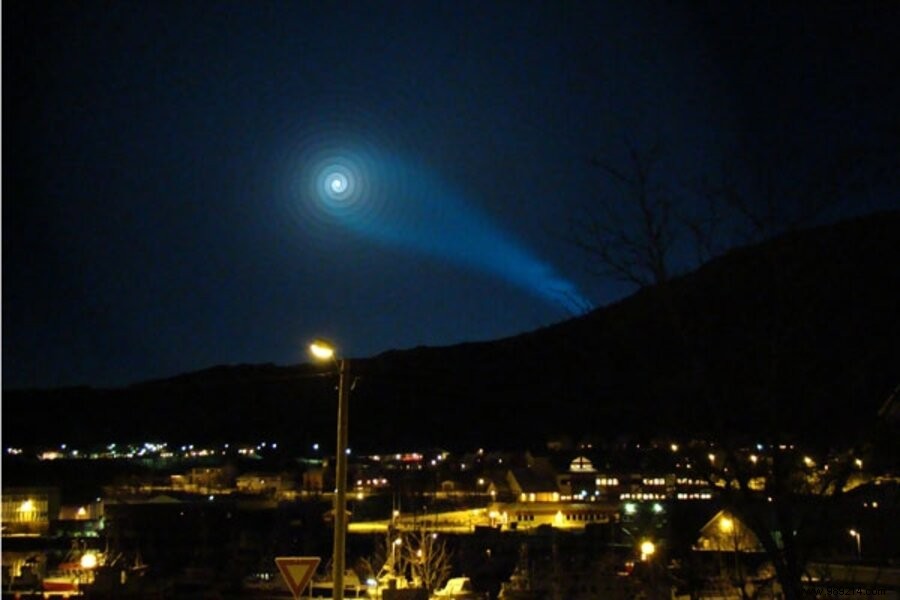 Mysterious Spiral in New Caledonia s Sky Explained: Chinese Rocket Degassing