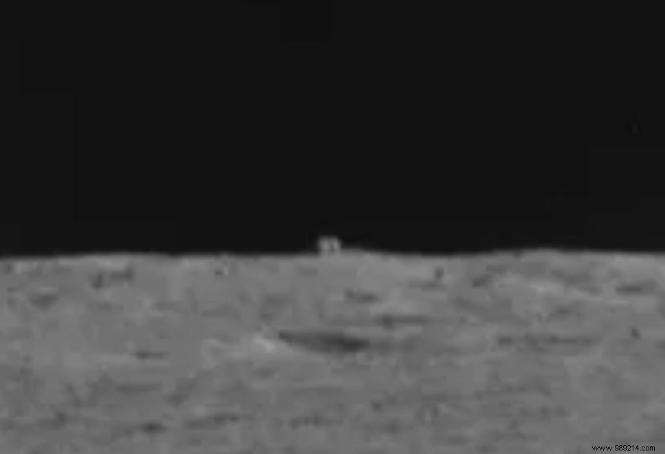 Mysterious Cube-Shaped Rock Spotted by China s Yutu-2 Rover on Moon s Far Side