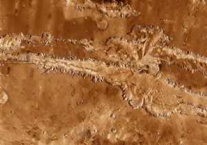 Scientists Detect Potential Vast Water Ice Reserves in Mars  Valles Marineris
