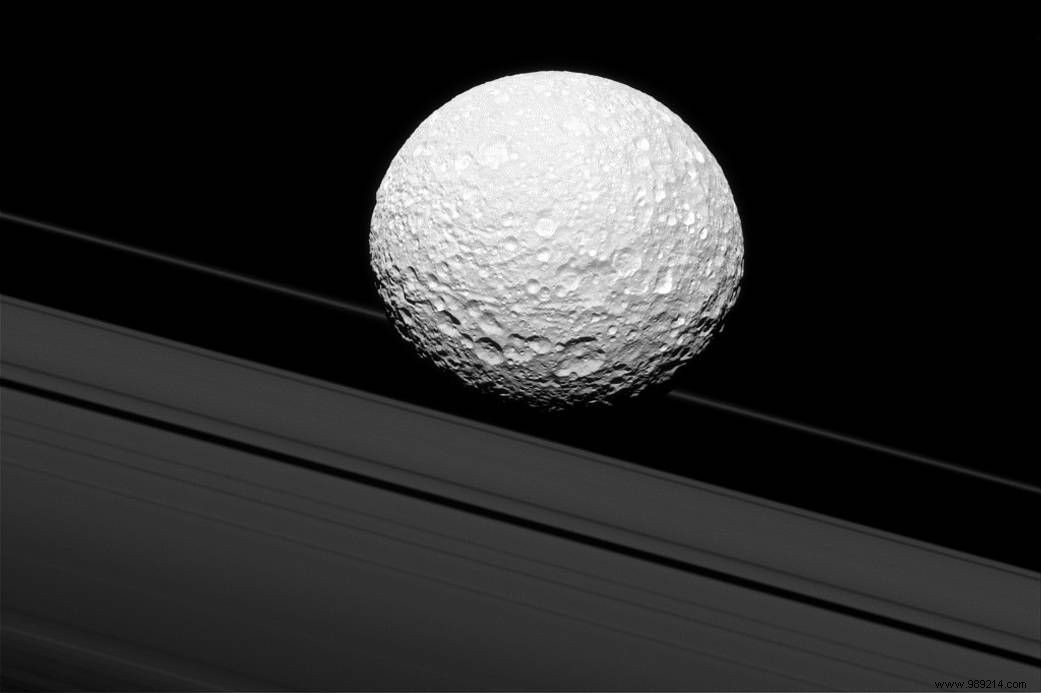 Saturn s Mimas, the  Death Star  Moon, Harbors a Vast Subsurface Ocean
