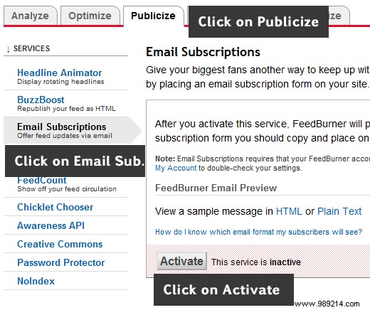 How to Build a Free Email Newsletter for Your WordPress Blog Using Feedburner