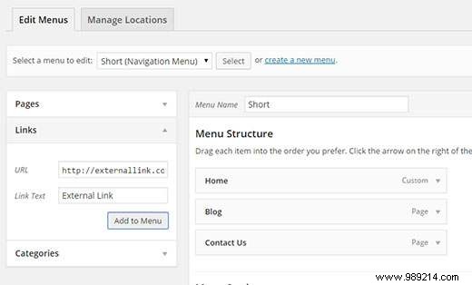 How to Add Nofollow Attributes to External Links in WordPress Navigation Menus