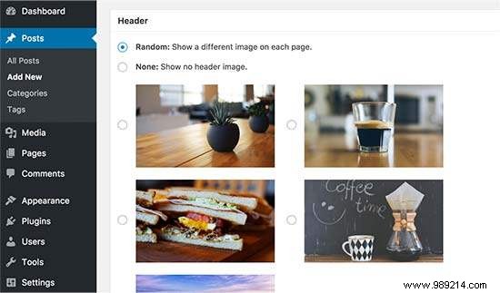 How to Add Random Header Images to Your WordPress Site (No Code Needed)