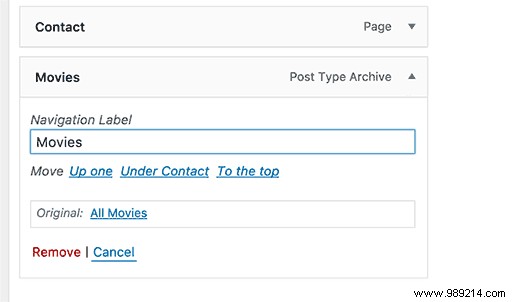 How to Add Custom Post Type Archives to WordPress Navigation Menus
