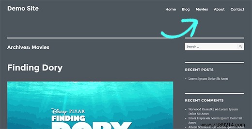 How to Add Custom Post Type Archives to WordPress Navigation Menus