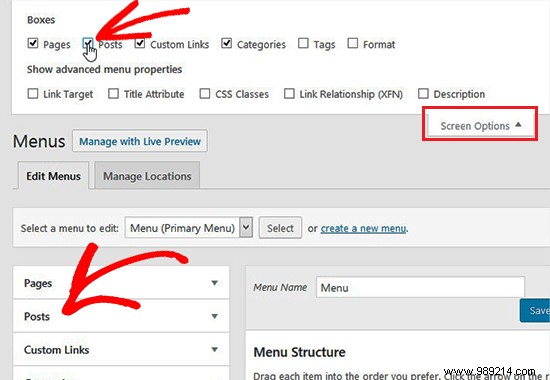 How to Easily Add Specific Posts to Your WordPress Navigation Menu