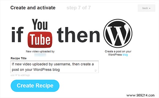How to Automatically Create WordPress Posts from New YouTube Videos Using IFTTT