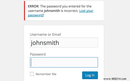 How to Disable Revealing Login Hints in WordPress Error Messages