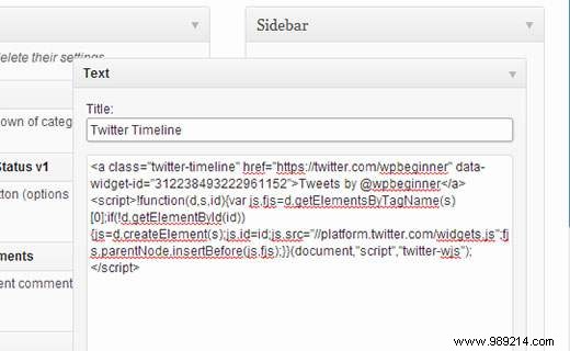 How to Easily Embed Recent Tweets in WordPress Using Official Twitter Widgets