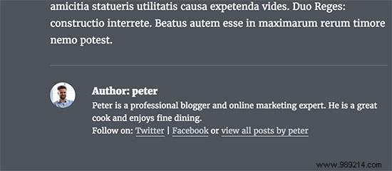 How to Display Author Twitter and Facebook Profiles on WordPress User Pages