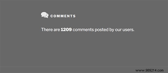How to Display Total Comments Count on Your WordPress Site