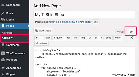 How to Set Up a Print-on-Demand T-Shirt Store in WordPress with Spreadshirt