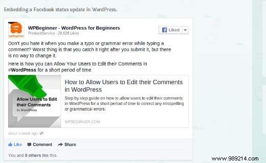 How to Embed Facebook Posts in WordPress: Step-by-Step Guide