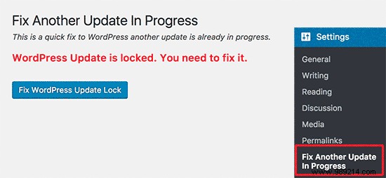 How to Fix the  Another Update Is Currently in Process  Error in WordPress