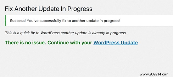 How to Fix the  Another Update Is Currently in Process  Error in WordPress