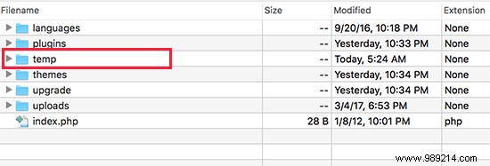 How to Fix the  Temporary Folder is Missing  Error in WordPress
