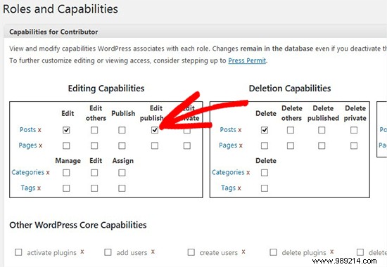 How to Allow WordPress Contributors to Edit Published Posts