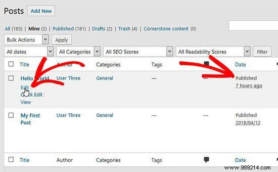 How to Allow WordPress Contributors to Edit Published Posts