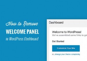 How to Easily Remove the WordPress Dashboard Welcome Panel: Step-by-Step Guide