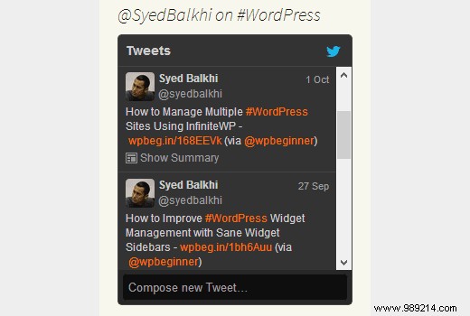 How to Display Targeted Tweets in WordPress Widgets: A Step-by-Step Guide